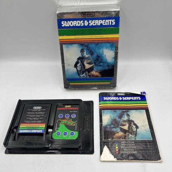 Vintage Intellivision Demon Attack - Box, Manual & Cartridge - Picture 4 of 16